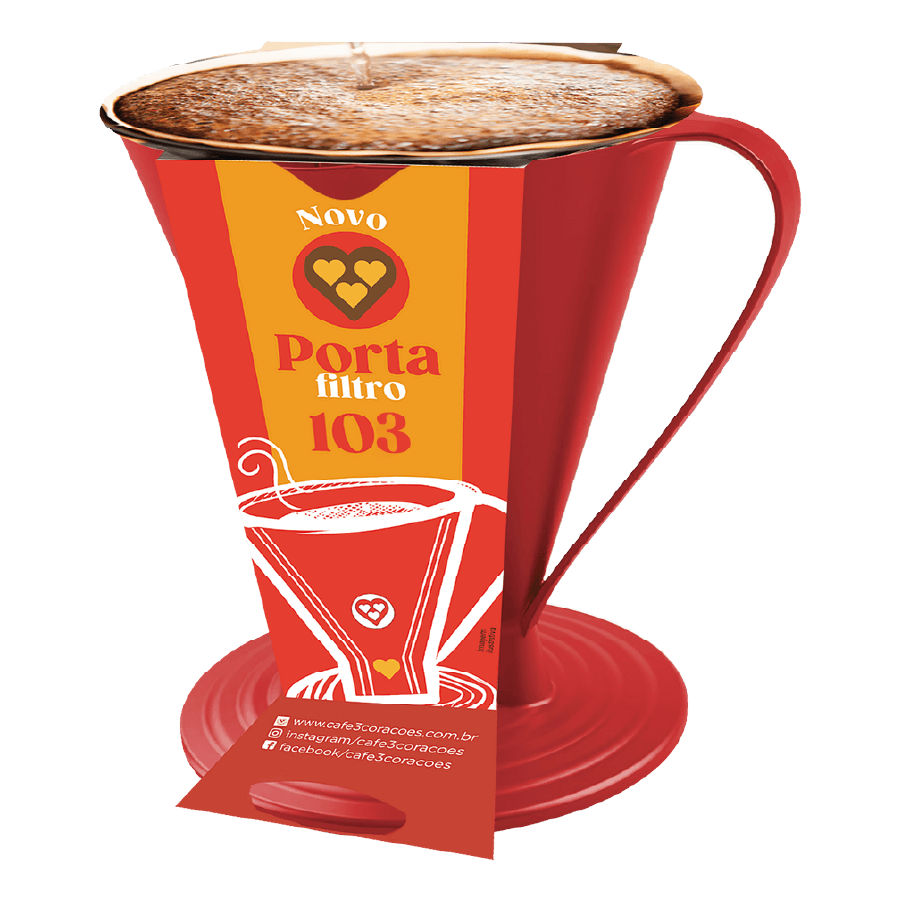 Porta Filtro Plástico Para Café N° 103